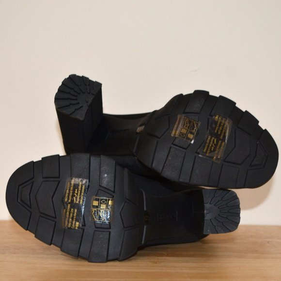 Guess Black 'Michele' Knit Zip Up Ankle Booties SIZE 9 - Picture 6 of 7